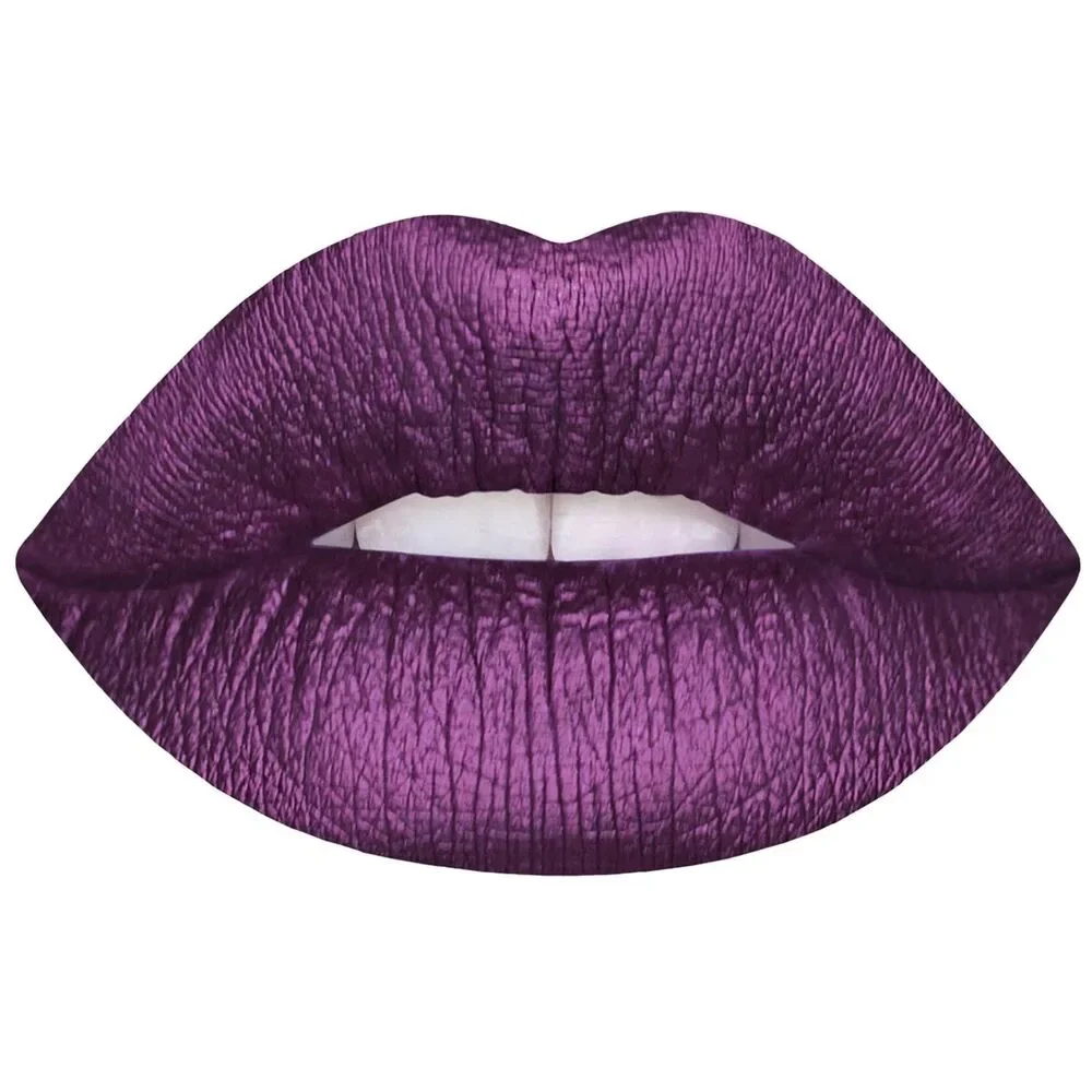 (2) Lime Crime POSH Velvetines Liquid Lipstick Matte Metallic Purple Shimmer NEW